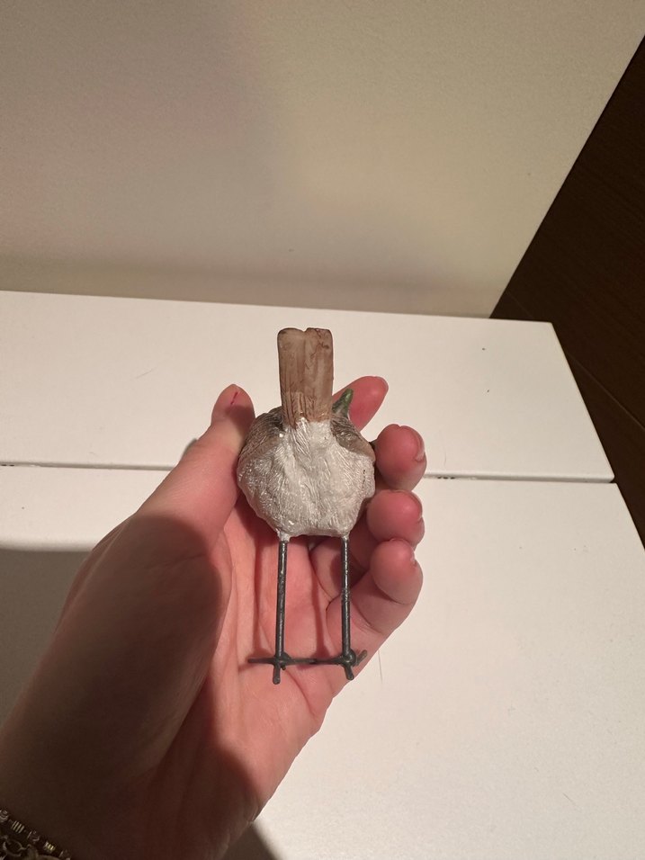 Kahverengi Yılbaşı Şapkalı Kuş Biblosu - Görsel 4