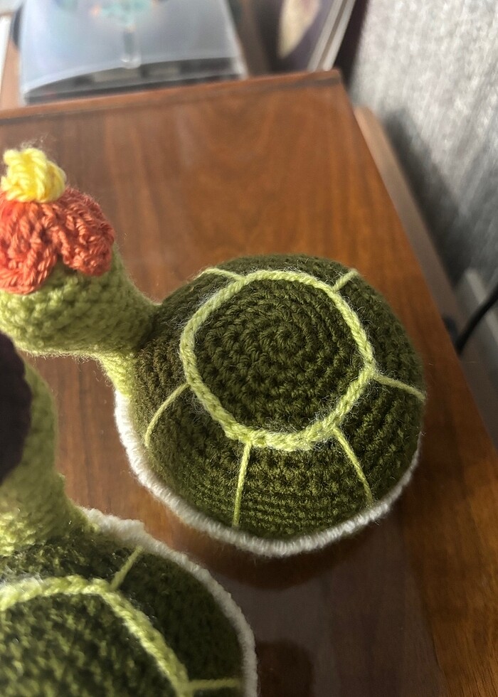 Çift Kaplumbağa Amigurumi - Görsel 2