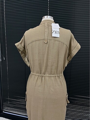 xs Beden camel Renk Zara keten elbise XS