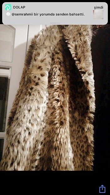 Zara Leopar kürk 42/44/46 bedene olur