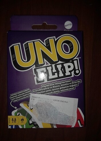 Uno flip kartlari