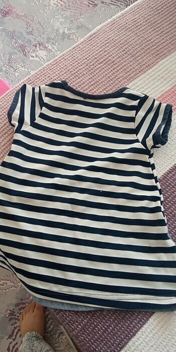 24-36 Ay Beden çeşitli Renk Kız çocuk t-shirt