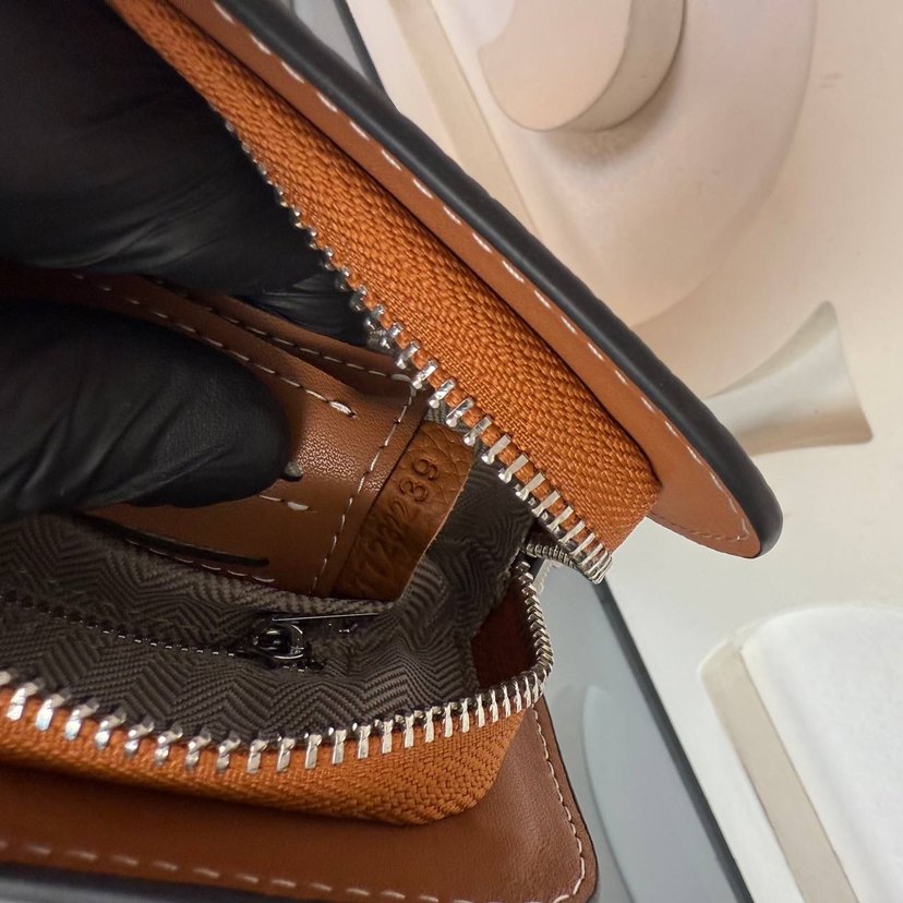 Hermes Klasik Bej Deri - Görsel 2