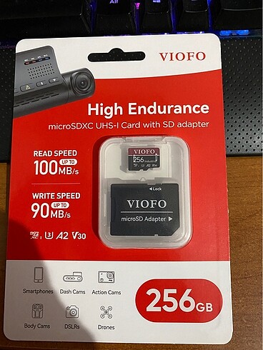 Viofo sd card 256gb