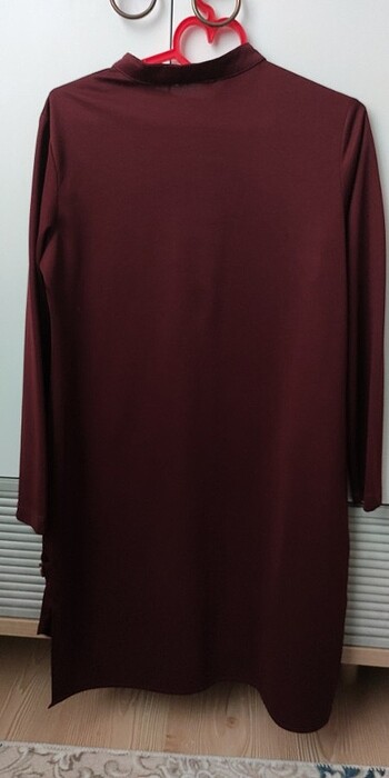 m Beden bordo Renk Tunik