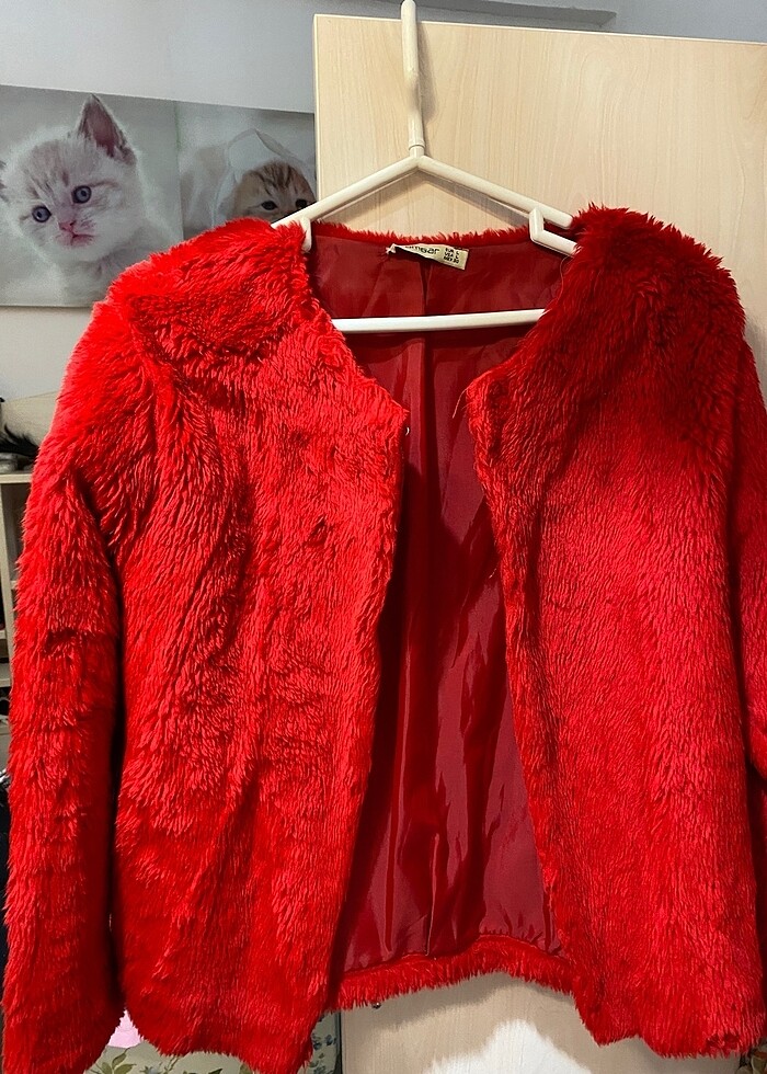 kırmızı kürk - Görsel 2