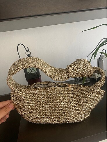 Tasarımcı El örgüsü metalik