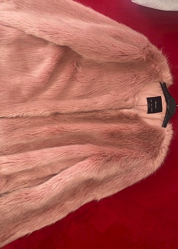 Bershka Pembe Kürk BERSHKA