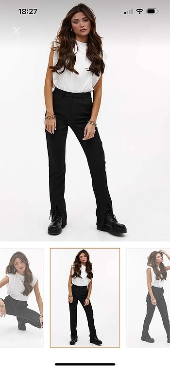 Beyaz Vatgalı Tişört - Görsel 7