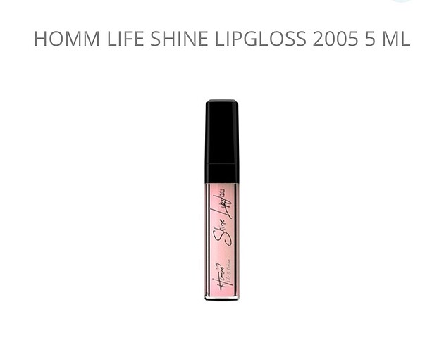 HOMM LIFE SHINE LIPGLOSS 2005 5 ML