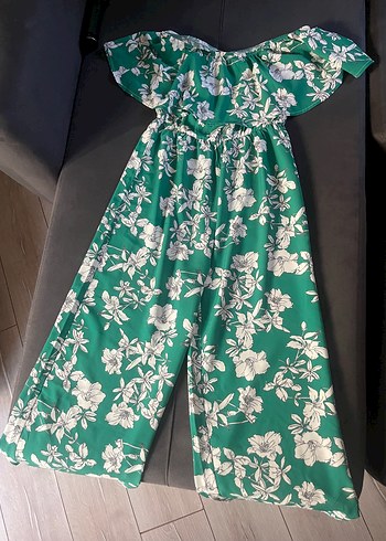 Yeşil Desenli Mini Hamile Etek - Görsel 2