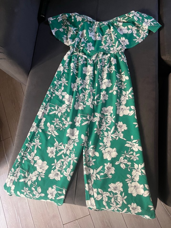 Yeşil Desenli Mini Hamile Etek - Görsel 2