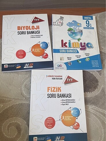 TYT FİZİK KİMYA BİYOLOJİ