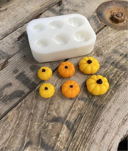 Mini kabak mum kalıbı