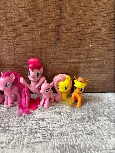 Beden Renk My Little Pony Figürleri