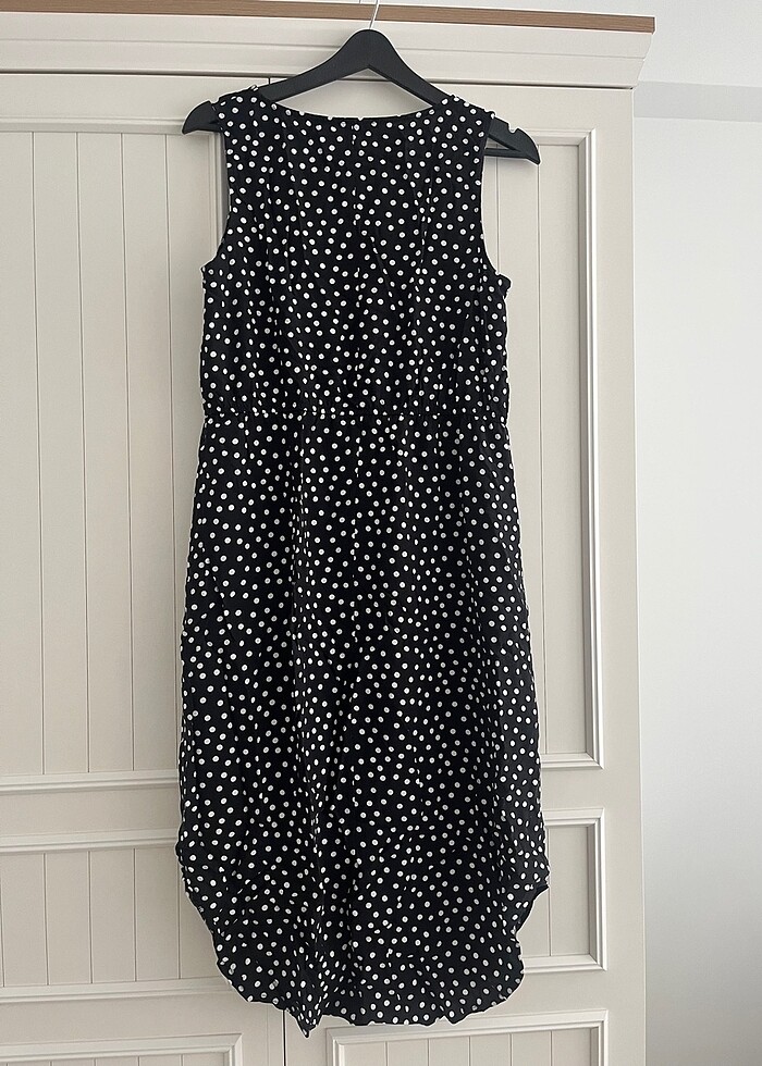 Lcw 40 beden puanlı siyah hamile elbise - Görsel 4