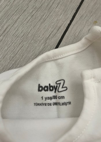 Baby Z 1 yaş kız bebek alt üst takım - Görsel 2