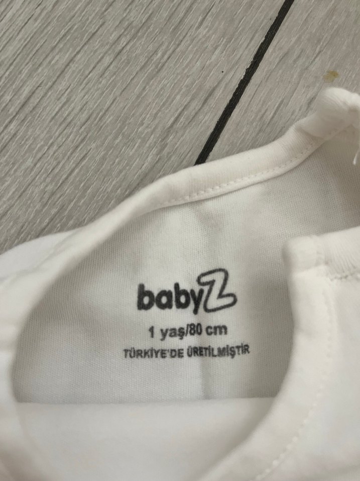 Baby Z 1 yaş kız bebek alt üst takım - Görsel 2