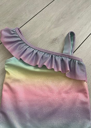 Lcw 1-2 yaş fırfırlı renkli mayo - Görsel 2