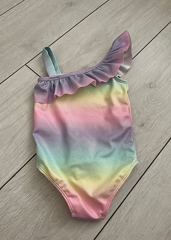 Lcw 1-2 yaş fırfırlı renkli mayo - Görsel 4