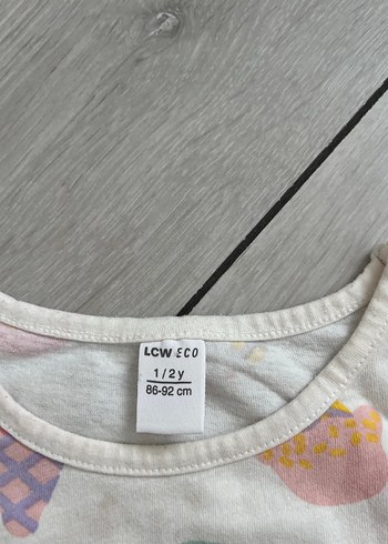 Lcw 1-2 yaş dondurma desenli takım, kısa kol ve şortlu - Görsel 5