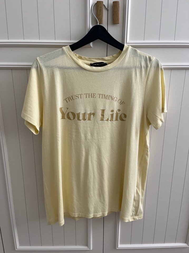 Lc waikiki L beden sarı hamile tişört - Görsel 2