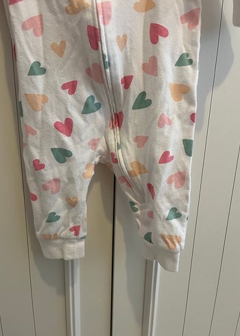 H&m 1-2 ay kız bebek fermuarlı tulum - Görsel 4