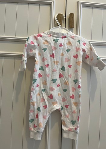 H&m 1-2 ay kız bebek fermuarlı tulum - Görsel 6