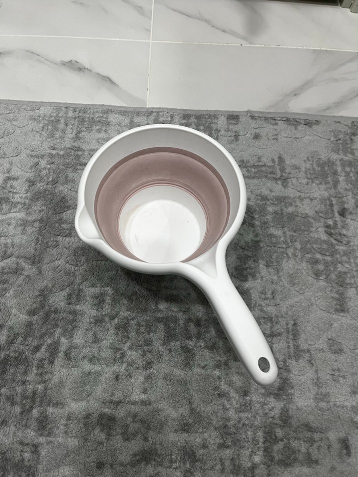 Zuu baby fileli pembe bebek katlanır banyo seti - Görsel 4