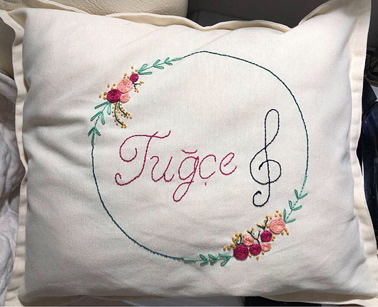 Tuğçe ismine özel yastık