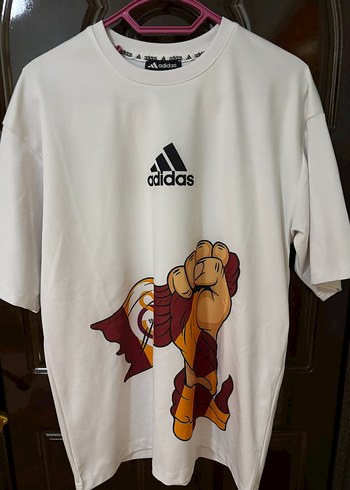 Adidas Baskılı Beyaz Erkek Tişört