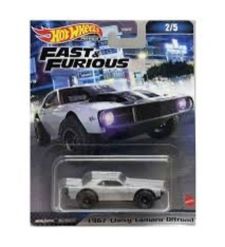 Hot Wheels Fast and Furious Chevy Camaro