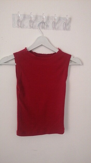 Bordo renk Crop