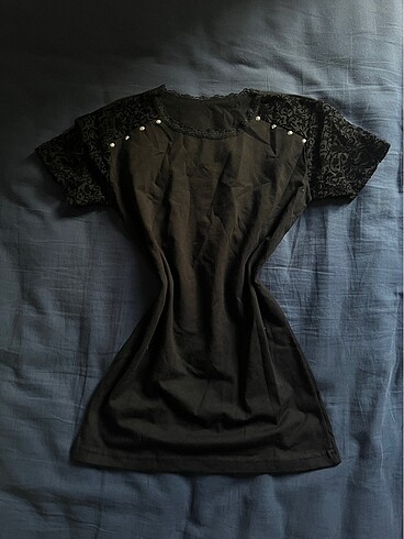 Siyah goth Tshirt