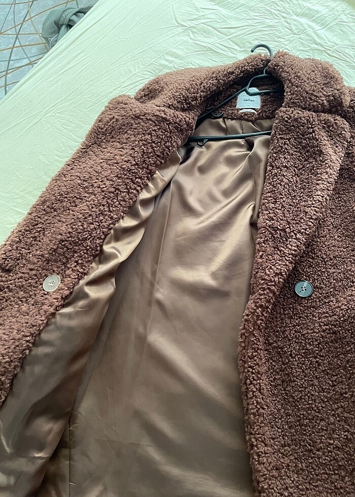 Koton peluş mont - Görsel 4