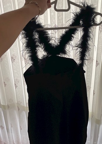 Siyah tüylü abiye - Görsel 2