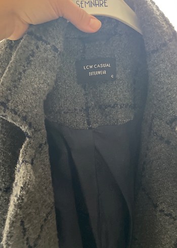 Siyah Uzun Kadın Kaban - Görsel 3