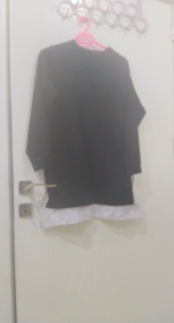 Gri Siyah Salaş Kadın Sweatshirt - Görsel 2