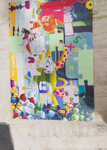 Renkli Çocuk Yapbozu - Görsel 2