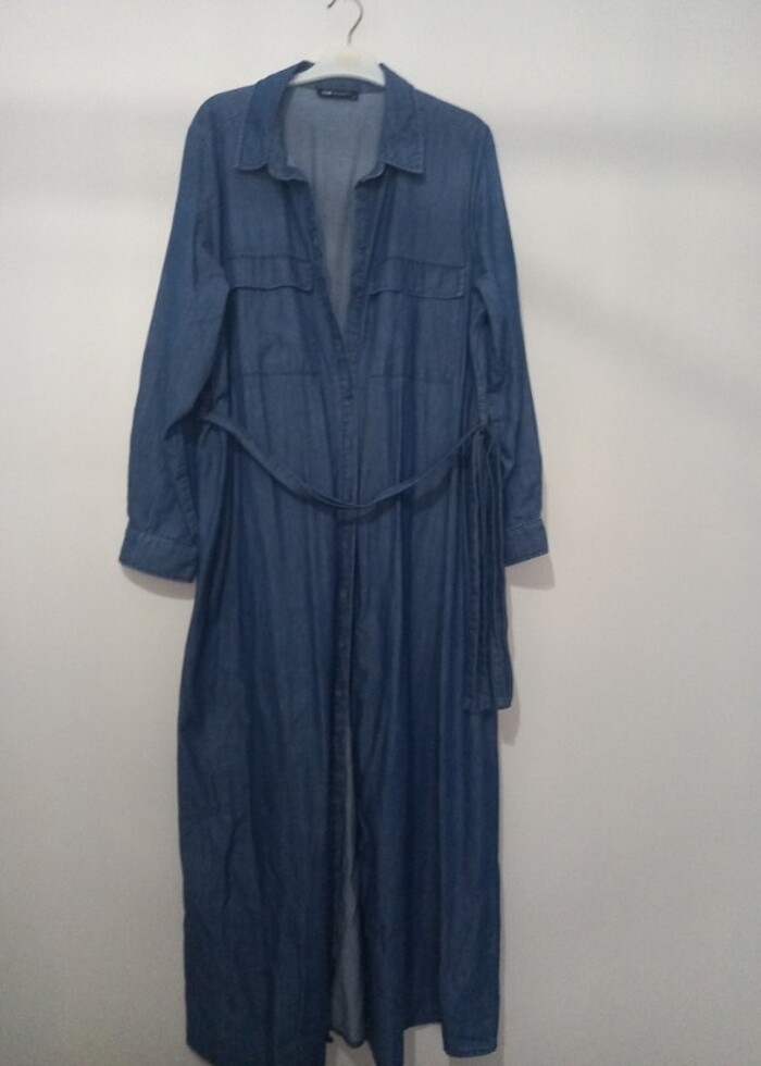 LACIVERT KOT ELBISE - Görsel 2