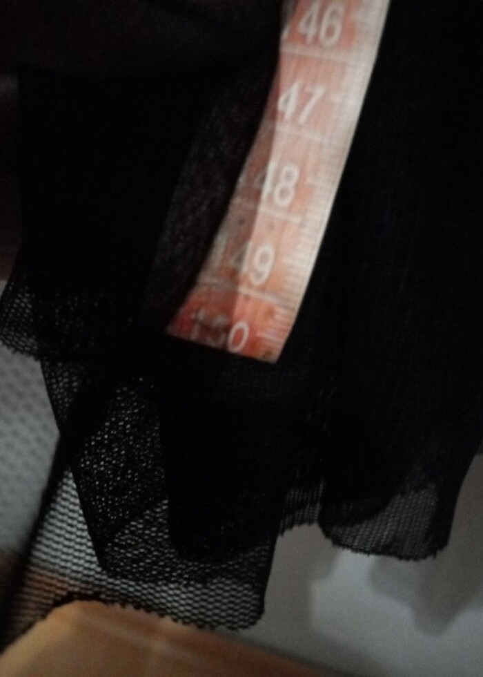 Abiye Siyah Tül Elbise - Görsel 3