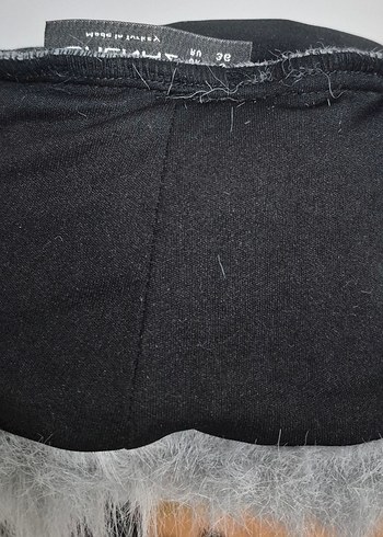 Gri Kadın Yün Kürk Şapka - Görsel 4