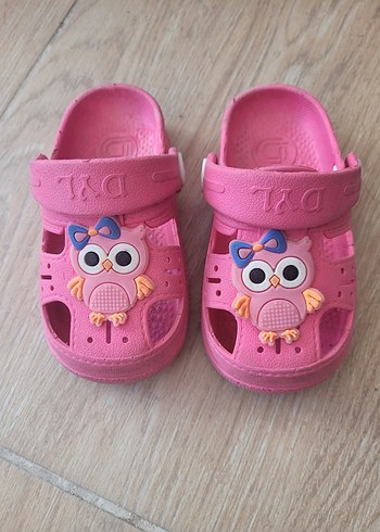 Diğer Kız Çocuk Pembe Baykuşlu Terlik DYL