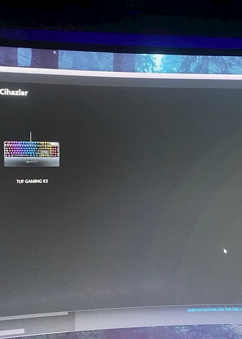 Asus TUF Gaming k3 Red Switch Mekanik Klavye - Görsel 2