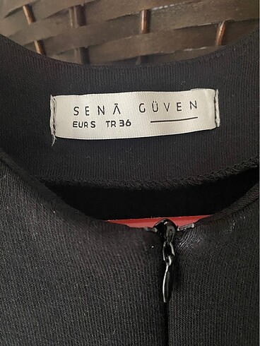 36 Beden siyah Renk Sena güven elbise
