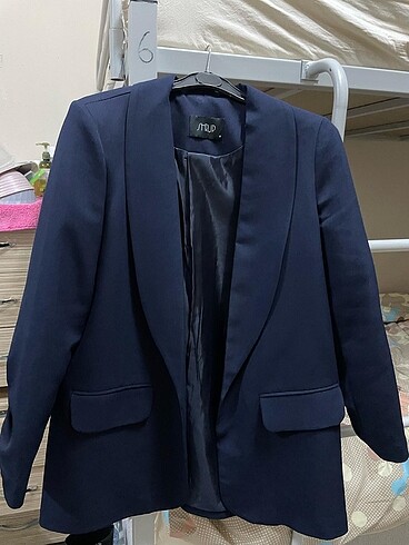 Kadın Lacivert Blazer Ceket