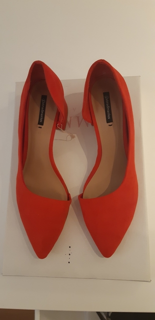 Stradivarius Kırmızı Ayakkabı 