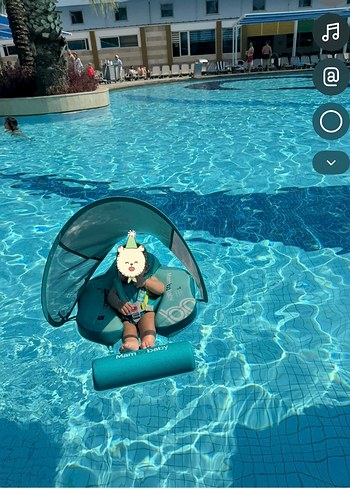 Mambobaby Çocuk Can Yeleği ve Gölgelik - Görsel 2