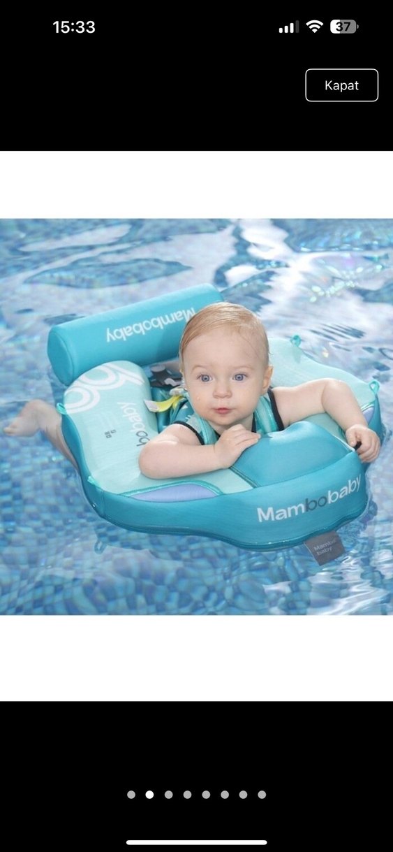 Mambobaby Çocuk Can Yeleği ve Gölgelik - Görsel 4