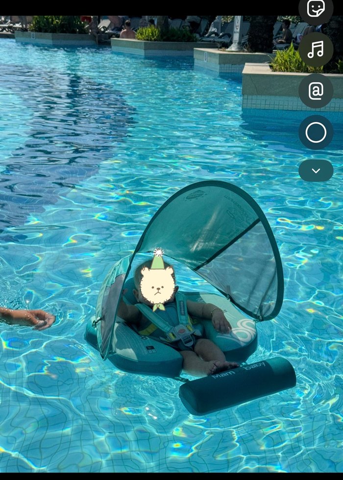 Mambobaby Çocuk Can Yeleği ve Gölgelik - Görsel 3